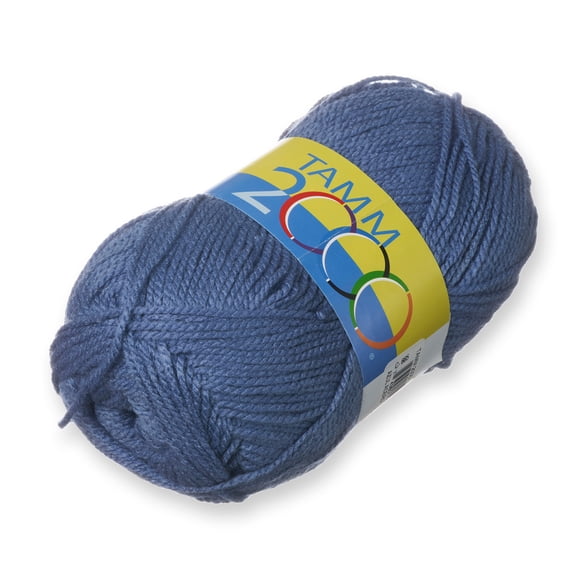 TAMM 2000 [100grs] by TAMM - Soft Yarn for Baby Clothes and Warm Blankets - Color: Steel Blue 665