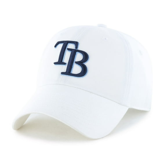 MLB Tampa Bay Rays Clean Up White Adjustable Hat