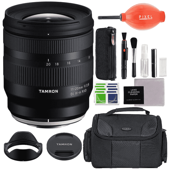 TAMRON 11-20MM F/2.8 DI III-A RXD for Fujifilm X-Mount APS-C Mirrorless Cameras with Advanced Accessory and Travel Bundle | Tamron 6 Year USA Warranty | AFB060X-700 | Tamron 11-20mm Fujifilm X-Mount