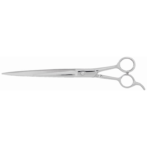 TAMSCO 10.5-Inch Classic Grooming Shear Polished Finish, Semi-Convex Edge Japanese Stainless Steel Classic Design Permanent Finger Rest, Gold Finish