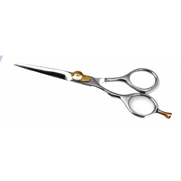 TAMSCO Diamond Left Handed Shear, 5 Inch, 0.8 Ounce, 420 Japanese Stainless Steel, Semi Convex Edge, Hollow Ground
