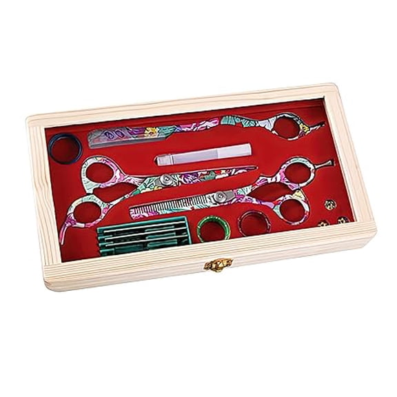 TAMSCO Floral Design Diamond Set in Wooden Box with Accessories, 32 Ounce