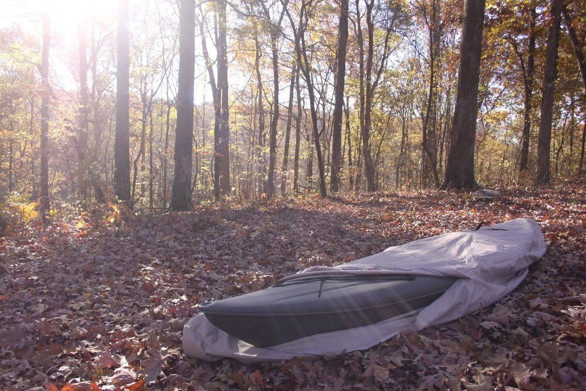 TAN 16' 'WATERGUARD' Heavy Duty Waterproof Canoe/Kayak Cover, for UP to