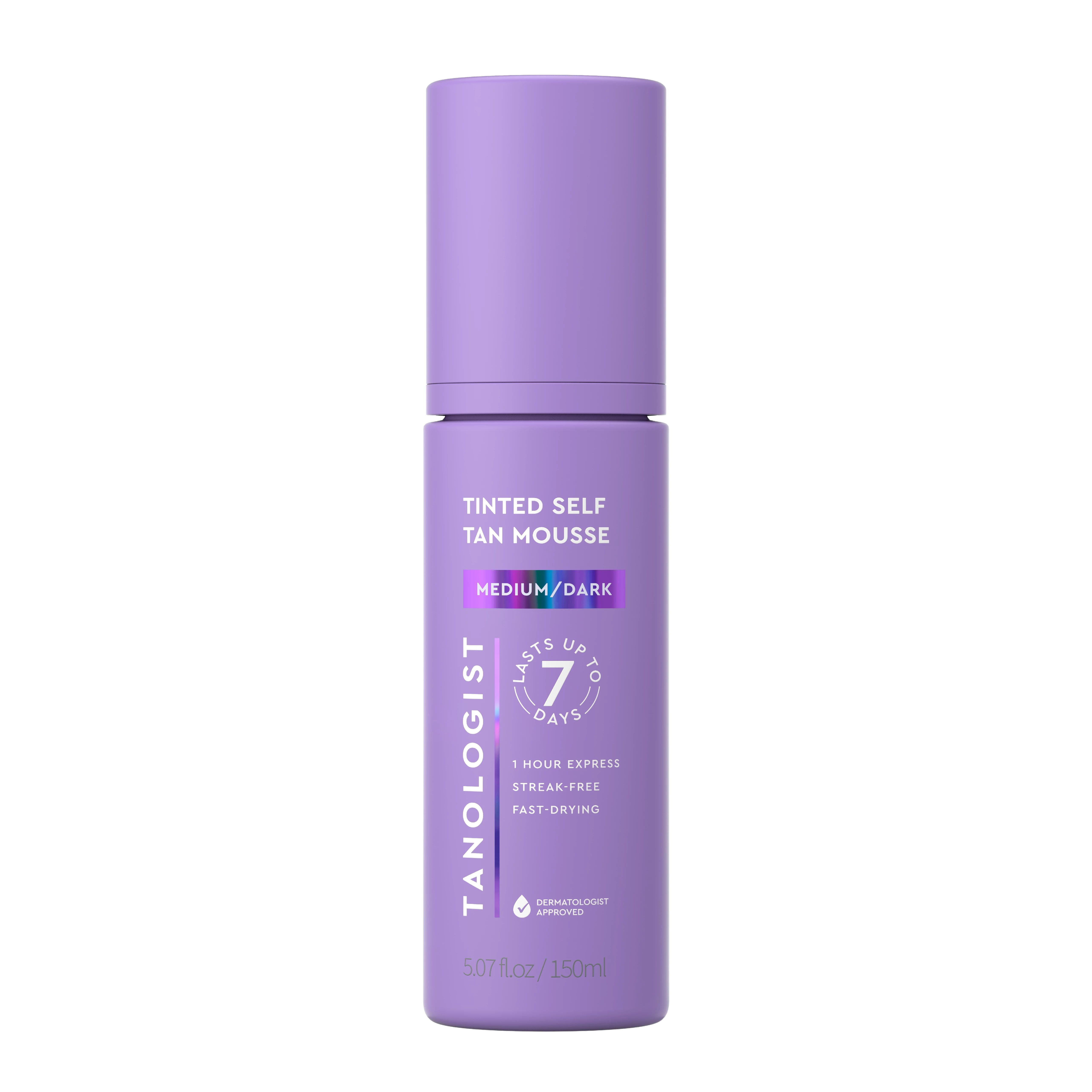 Tanologist Self Tanning Mousse Medium/Dark with Hydration, 5.07 fl oz