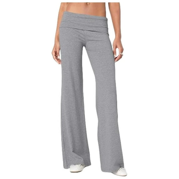 TANBOM Casual Yoga Pants Slim Pants Comfortable Sports Women In Spring And Summer Grey L