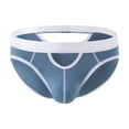 thumbnail image 1 of TANBOM Men's Backless Briefs Bamboo Viscose Underwear Blue S 1-Pack, 1 of 6