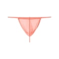 thumbnail image 1 of TANBOM Men's Breathable Mesh Low Rise Contoured Pouch Underwear Orange M 1-pack, 1 of 1