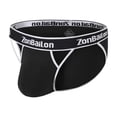 thumbnail image 1 of TANBOM Men's Bulge Enhancing Briefs Bamboo Viscose Underwear Black M 1-Pack, 1 of 6