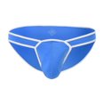 thumbnail image 1 of TANBOM Men's Bulge Enhancing Briefs Nylon Underwear Blue XXXL 1-Pack, 1 of 1