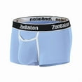 thumbnail image 1 of TANBOM Men's Underwear Boxer Brief Bamboo Viscose Comfortable Underpants 1 pack (Blue, Regular XXXL), 1 of 6