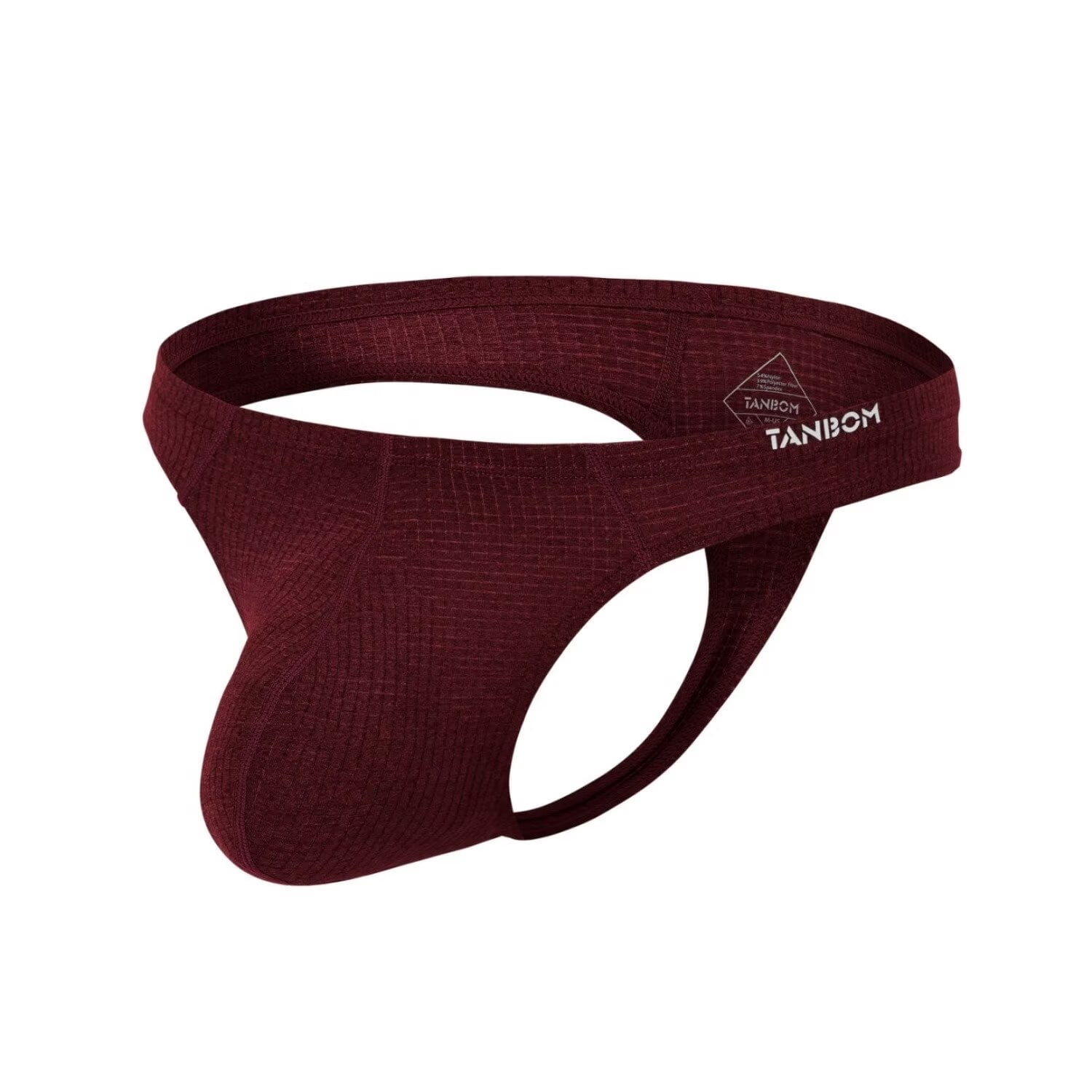 Red Tag Less TANBOM Men's Nylon Sexy G-String Thong Underwear Bulge Pouch ...