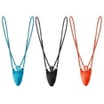 thumbnail image 1 of TANBOM Men's Nylon Sexy Thong with Adjustable Elastic Suspender Personality Soft Blue Black Orange M, 1 of 6