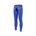 thumbnail image 1 of TANBOM Men's Nylon Thermal Pants Comfortable Open Crotch Warm Elasticity Breathability Stylish Colors Blue M, 1 of 1