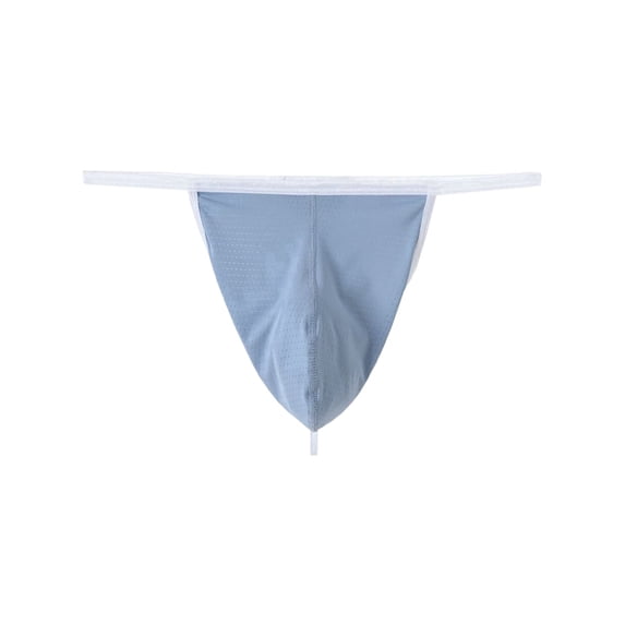 TANBOM Men's Underwear Breathable Lightweight Light Blue 1-Pack 2XL