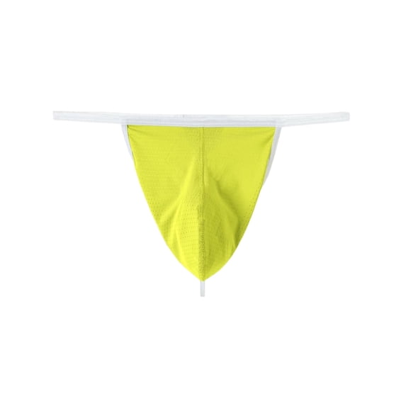 TANBOM Men's Underwear Breathable Lightweight Yellow 1-Pack L