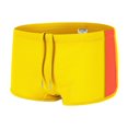 thumbnail image 1 of TANBOM Men's Polyamide Boxer Swim Trunks Adjustable Drawstring Breathable Lightweight Yellow XL, 1 of 6