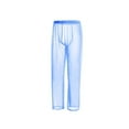 thumbnail image 1 of TANBOM Men's See Through Mesh Long Pants Lightweight Breathable Comfortable Blue 3XL, 1 of 1