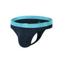thumbnail image 1 of TANBOM Men's Sexy G-String Comfortable Breathable Tagless Bulge Enhancing Fixed Position Blue 2XL, 1 of 1