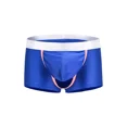 thumbnail image 1 of TANBOM Men's Soft Skin Boxer Briefs Nylon Underwear Blue M 1-Pack, 1 of 9