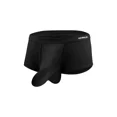 thumbnail image 1 of TANBOM Men's Stable Comfortable Briefs Modal Cotton Underwear Pack Black XXXL 1-Pack, 1 of 1