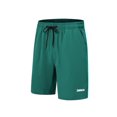 thumbnail image 1 of TANBOM Men's Stylish Polyester Five Beach Shorts Lightweight Breathable Adjustable Drawstring Green M, 1 of 9
