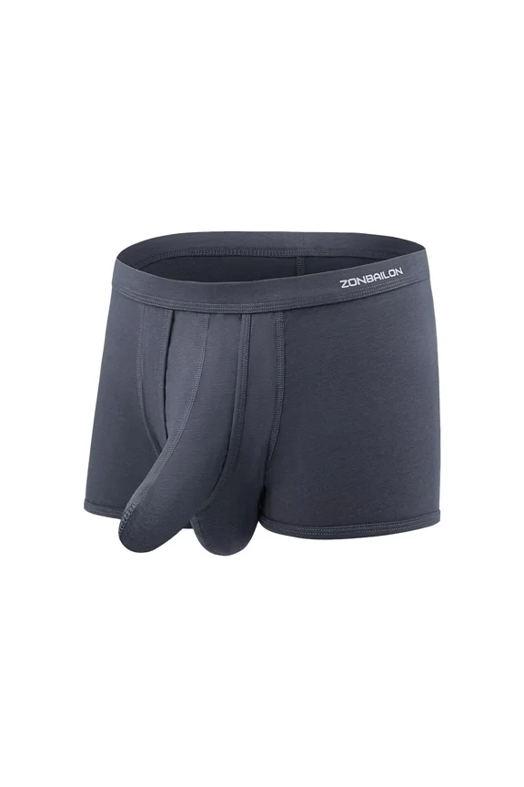 Men's Underwear Flex Regular Modal Cotton Briefs Pack Gray L 1-Pack