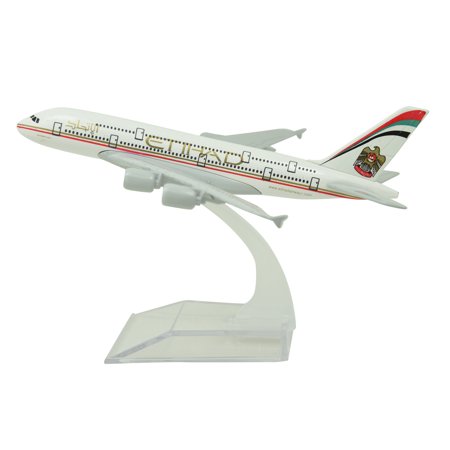 TANG DYNASTY 1:400 16cm A380 Etihad Airlines Metal Airplane Model Plane Toy Plane Model