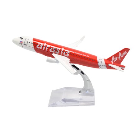 TANG DYNASTY 1:400 16cm AIR Asia Air Bus A320 air Asia Metal Airplane Model Plane Toy Plane Model