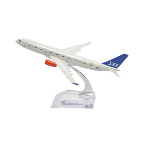 TANG DYNASTY 1:400 16cm Air Bus A330 Scandinavian Airlines SAS Metal Airplane Model Plane Toy Plane Model