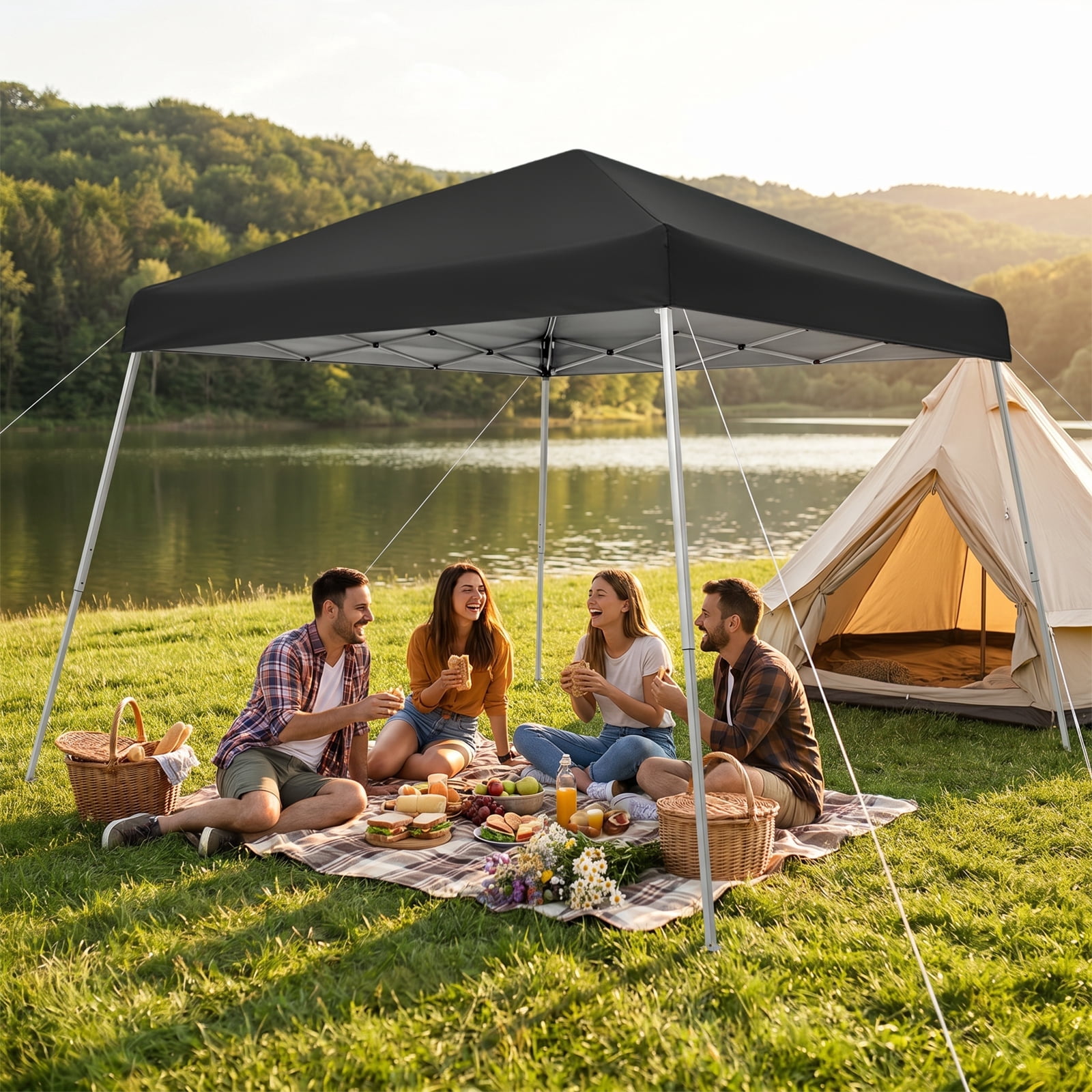 pop up mosquito net tent Quictent 10' x 10' Canopy with Netting, Pink Menu:INSTANT Verlängerungskabel Keep Bugs Away】Made of Fuschl am See