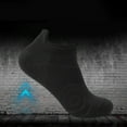 thumbnail image 1 of TANGNADE Ankle Socks for Women Outdoor Sports Men And Fitness Running Thin Shallow Cut Summer Breathable Quick Drying Boat Athletic Socks Black, 1 of 3