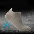 thumbnail image 1 of TANGNADE Ankle Socks for Women Outdoor Sports Men And Fitness Running Thin Shallow Cut Summer Breathable Quick Drying Boat Athletic Socks Grey, 1 of 3