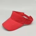 thumbnail image 1 of TANGNADE Baseball Hats for Women Male Female Cap Adjustable Soild Men Unisex Hat Tennis Sun Summer Hats Red, 1 of 4