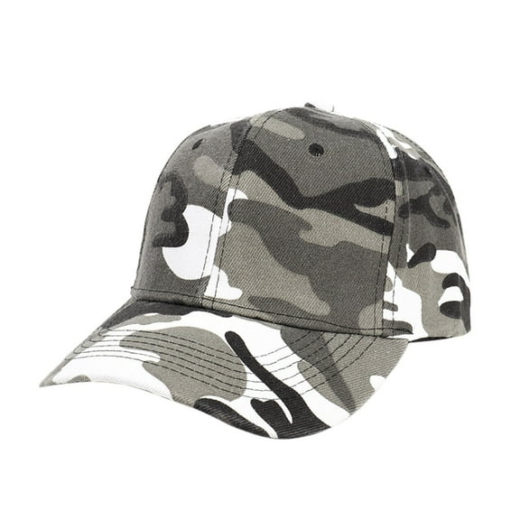 TANGNADE Baseball Hats for Women Male Female Neutral Summer Outdoor Caps Camouflage Adjustable Hat Visors Summer Hats Grey