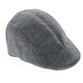 thumbnail image 1 of TANGNADE Beret Hats for Women Protector Men Winter Solid Slouchy Hat Ear Cap Baseball Caps Summer Hats Grey, 1 of 1