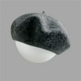 thumbnail image 1 of TANGNADE Beret Hats for Women Wool Hat French Cap Winter Artist Painter Solid Color Casual Classic Summer Hats Grey, 1 of 8