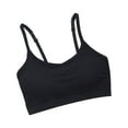 thumbnail image 1 of TANGNADE Bras for Women No Underwire Women's Seamless Adjustable Spaghetti Strap Bralette Bra Push-Up Bras Black, 1 of 4