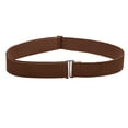 thumbnail image 1 of TANGNADE Elastic Belts For Women Invisible Belt Stretch Waist With Flat Buckle Belt Bronze, 1 of 2