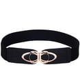 thumbnail image 1 of TANGNADE Elastic Belts For Women Stretch Plus Fashion Dress Ladies Belt Black, 1 of 4