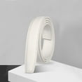 thumbnail image 1 of TANGNADE Men's Belts Leather Belt Men Automatic Adjustable Without Buckle Belt White, 1 of 5