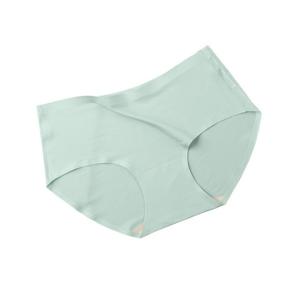 TANGNADE Panties for Women Underwear Cotton Mid Waisted Ladies Underwear Mint Green