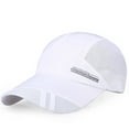 thumbnail image 1 of TANGNADE Sun Hats for Women Adult Mesh Hat Quick-Dry Collapsible Outdoor Sunscreen Baseball Cap WH Summer Hats White, 1 of 2