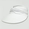 thumbnail image 1 of TANGNADE Sun Hats for Women Beach Hat Women's Spring斜summer Outdoor Sports Empty Top Multi Colored Optional Summer Hats White, 1 of 3