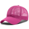 thumbnail image 1 of TANGNADE Sun Hats for Women Fashion Unisex Men Tie-dyed Hat Adjustable Baseball Cap Hip Hop Summer Hats Hot Pink, 1 of 2