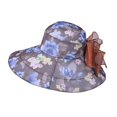 thumbnail image 1 of TANGNADE Sun Hats for Women Spring And Summer Large Brimmed Sunshade Hat Outdoor Travel Covering Fisherman's Fashion Summer Hats Coffee, 1 of 2