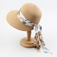thumbnail image 1 of TANGNADE Sun Hats for Women Straw Hat Summer Foldable Roll Up Floppy Beach UV UPF5零 Caps Summer Hats Coffee, 1 of 6