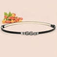 thumbnail image 1 of TANGNADE Womens Belts For Dresses Women Skinny Belt Retro Stretch Ladies Waist Belt Black, 1 of 4