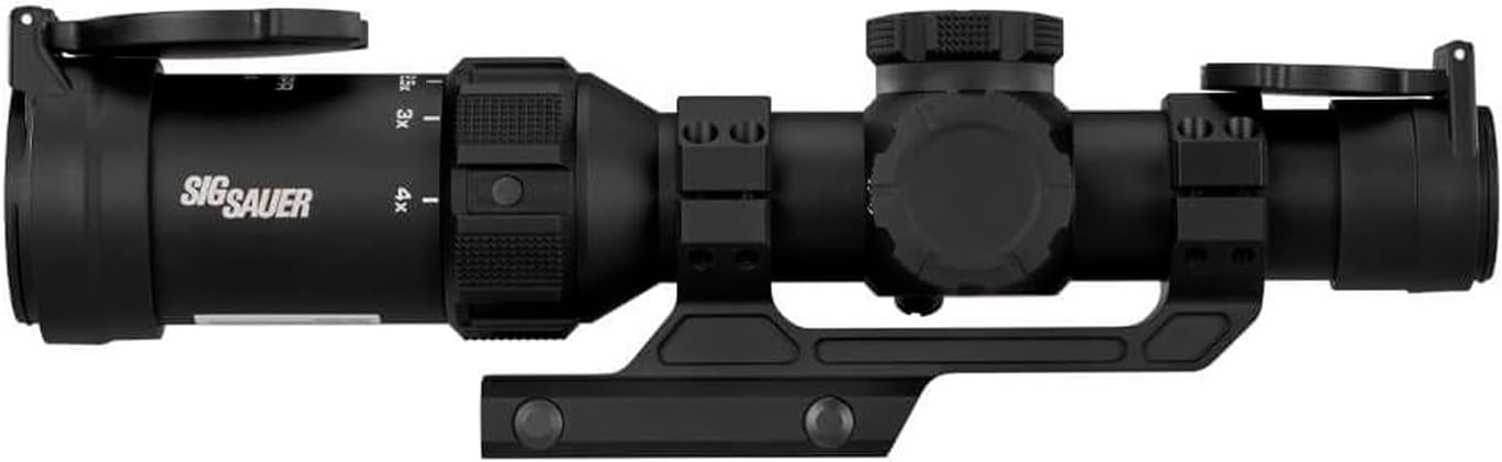 TANGO-SPR Riflescope 4x Optical System Low Dispersion Glass 30MM Maintube HELLFIRE Illuminated