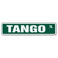 thumbnail image 1 of TANGO Street Sign Childrens Name Room Sign | Indoor/Outdoor |  30" Wide, 1 of 5