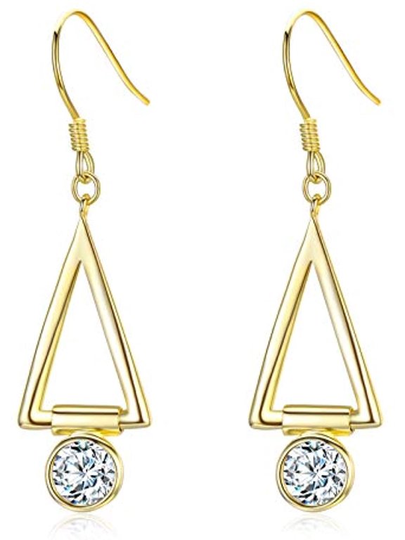 925 Sterling Silver Fashion Dangling Earrings Jewelry Gifts for Women Mom Friend